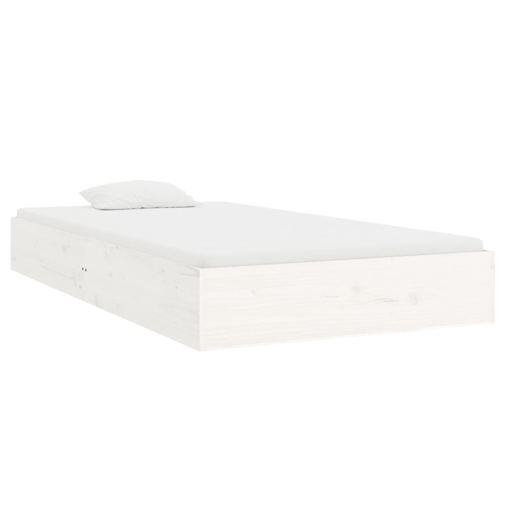 Giroletto Bianco In Legno Massello 100x200 cm - Image 4