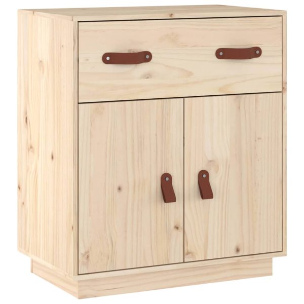 Credenza 65,5x40x75 Cm In Legno Massello Di Pino - Image 2
