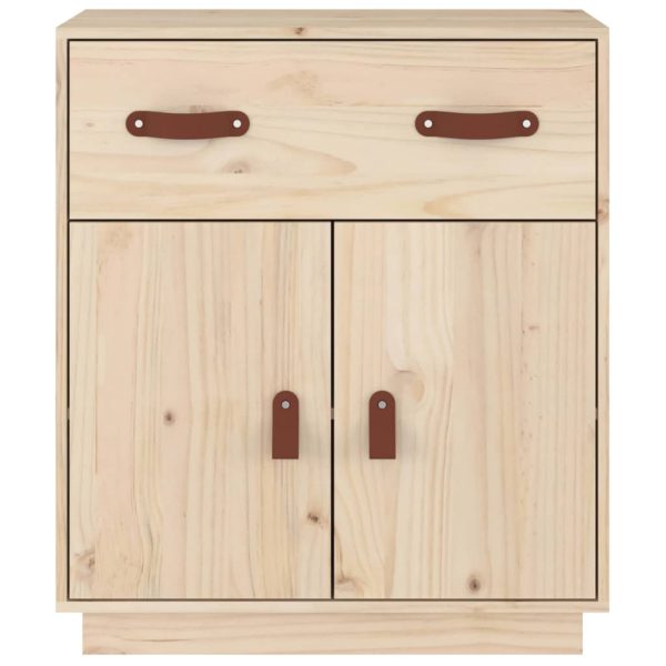 Credenza 65,5x40x75 Cm In Legno Massello Di Pino - Image 3