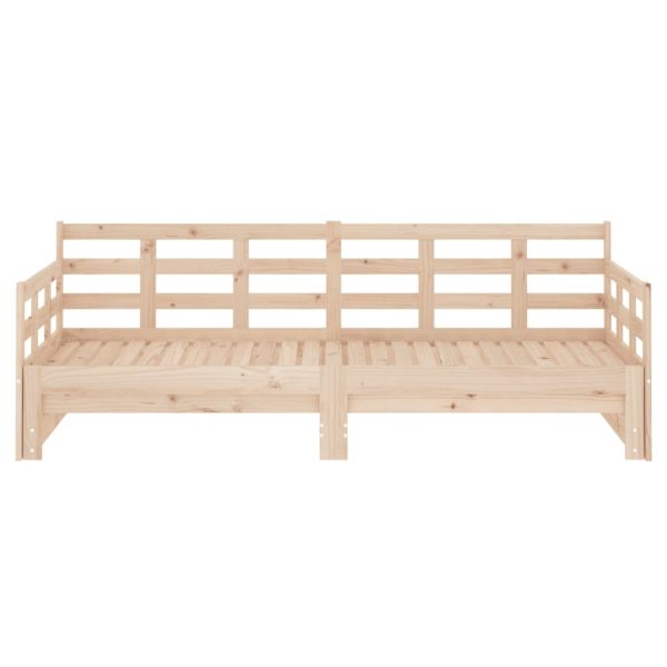 Dormeuse Estraibile Legno Massello Pino 2x(90x200) cm - Image 6