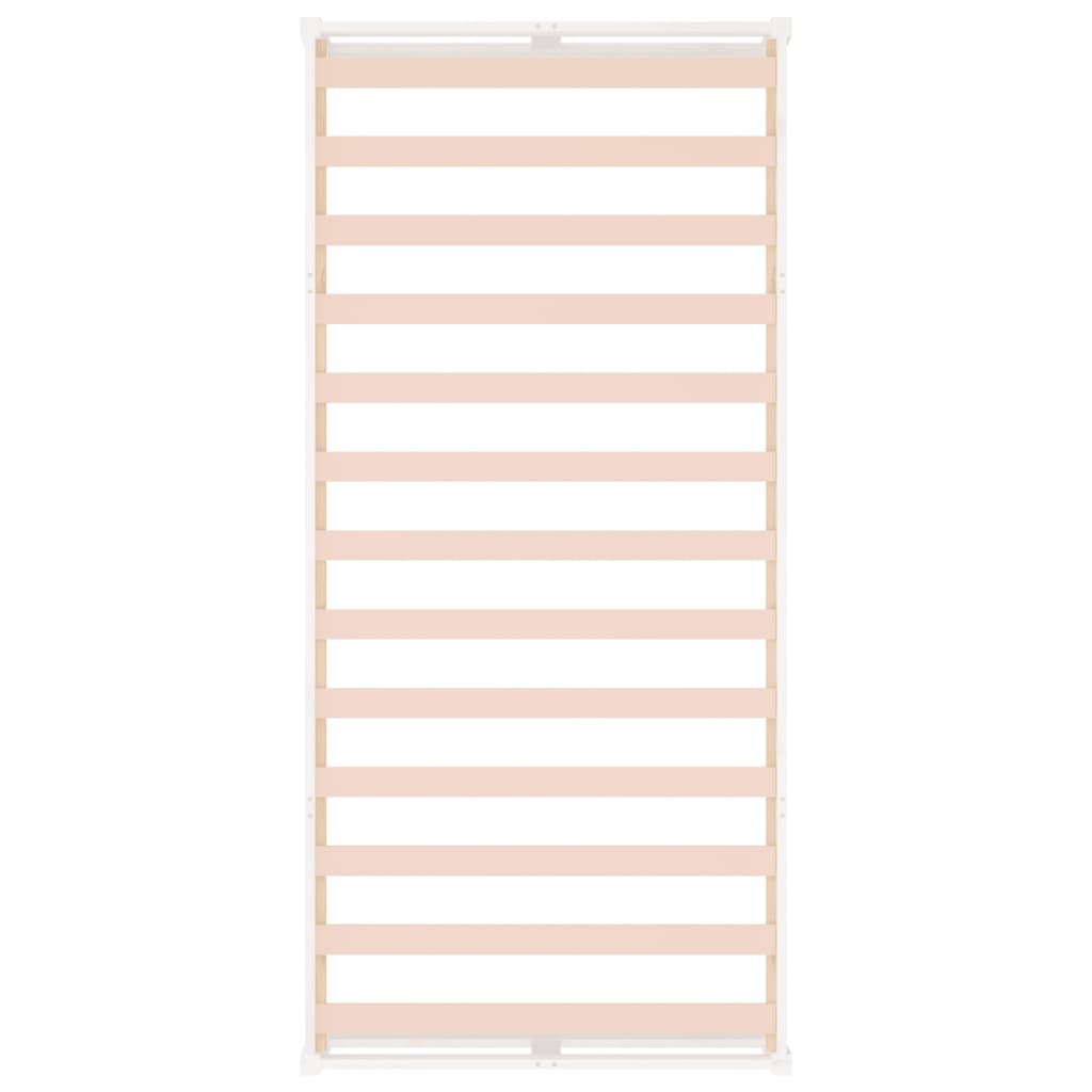 Giroletto Bianco 90x200 Cm In Legno Massello - Image 6