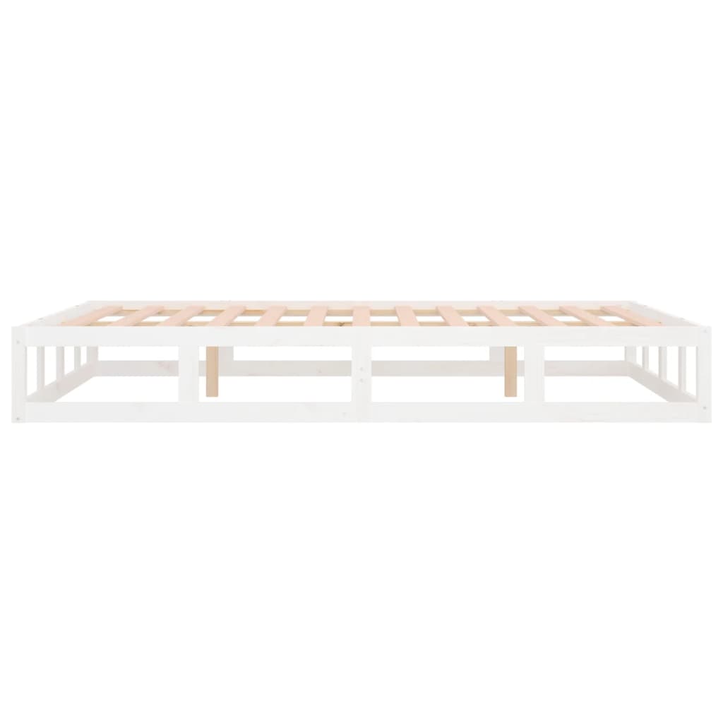 Giroletto Bianco 200x200 Cm In Legno Massello - Image 6