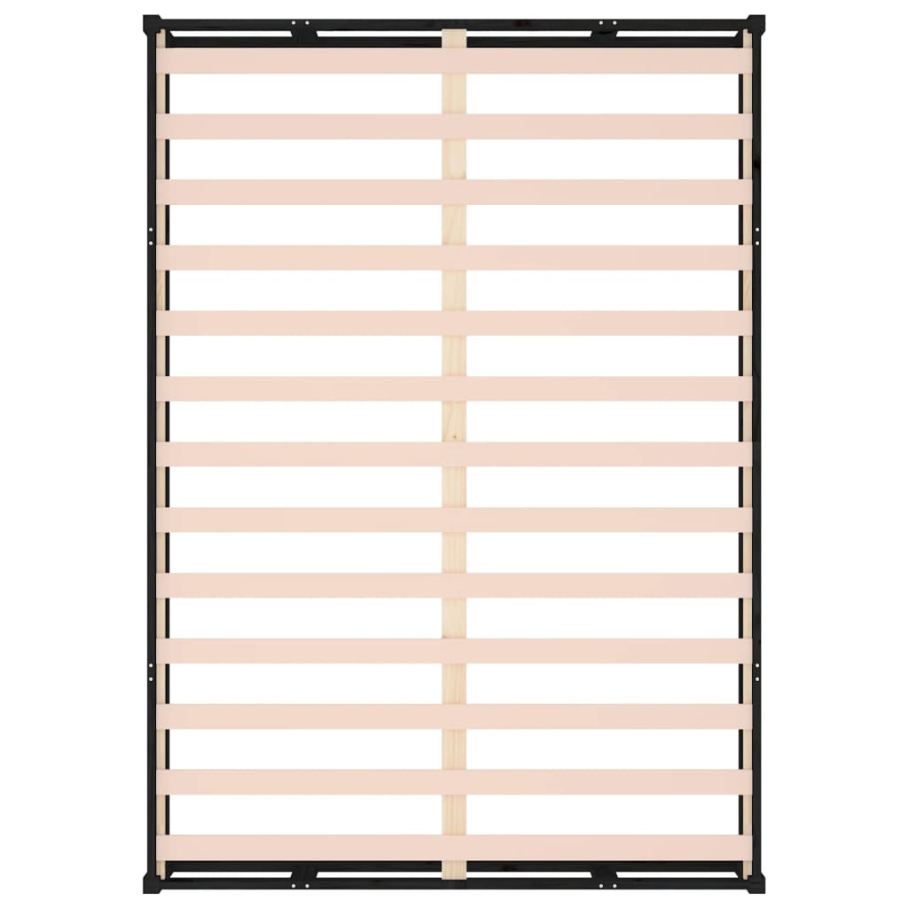 Giroletto Nero 120x190 Cm Small Double In Legno Massello - Image 6