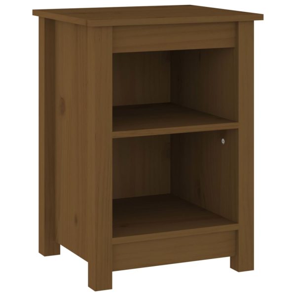 Comodini 2 Pz Ambra 40x35x55 Cm In Legno Massello Di Pino - Image 3