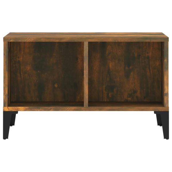 Tavolino Da Salotto Rovere Fumo 60x50x36,5 Cm Legno Multistrato - Image 5