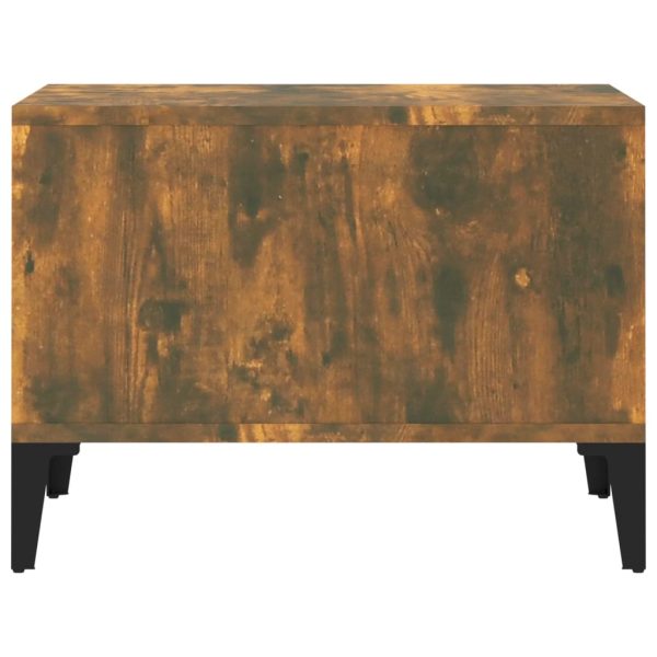 Tavolino Da Salotto Rovere Fumo 60x50x36,5 Cm Legno Multistrato - Image 6