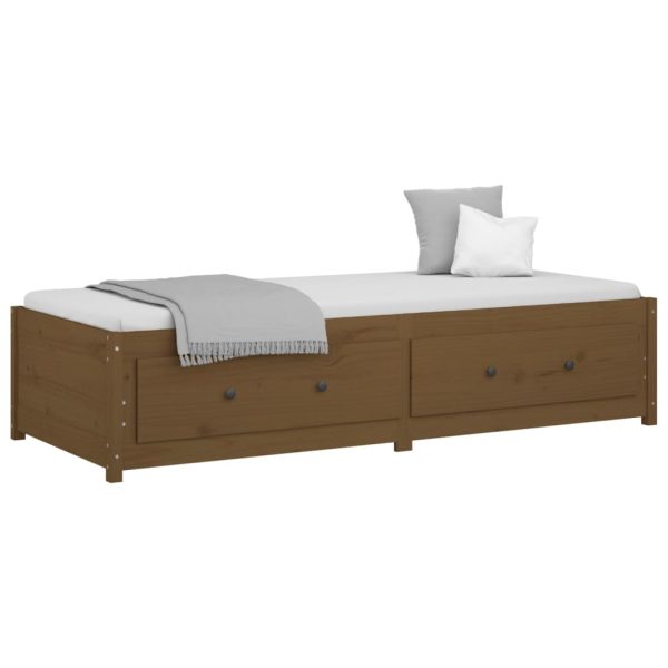 Dormeuse Ambra 90x190 Cm Single In Legno Massello Di Pino - Image 3