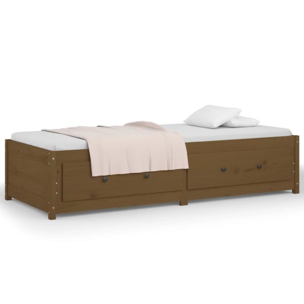 Dormeuse Ambra 90x190 Cm Single In Legno Massello Di Pino - Image 5