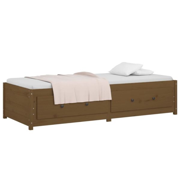 Dormeuse Ambra 90x190 Cm Single In Legno Massello Di Pino - Image 6