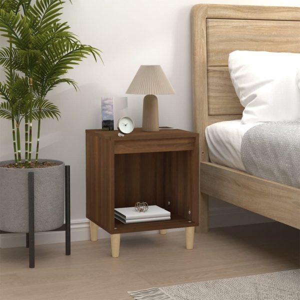Comodini 2 Pz Rovere Marrone 40x35x50 cm - Image 3