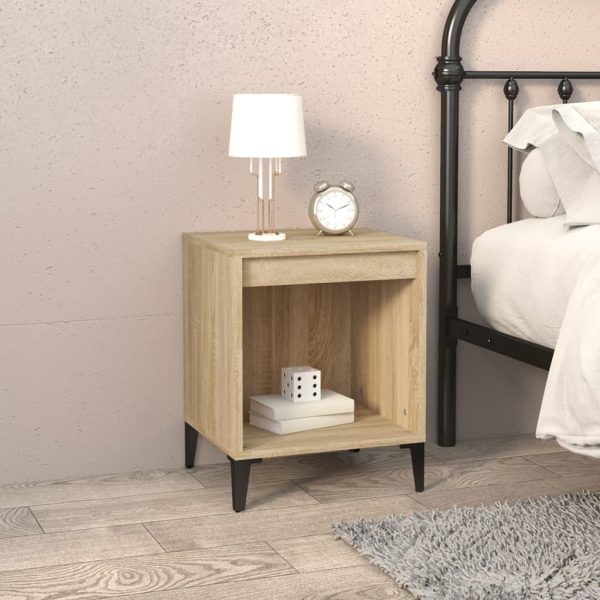 Comodini 2 Pz Rovere Sonoma 40x35x50 cm - Image 3