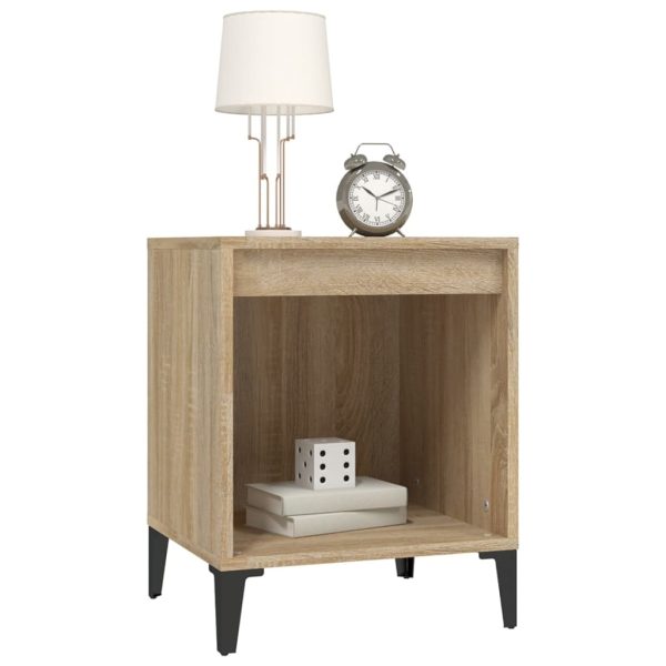 Comodini 2 Pz Rovere Sonoma 40x35x50 cm - Image 4