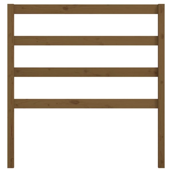 Testiera Per Letto Ambra 95x4x100 Cm In Legno Massello Di Pino - Image 4