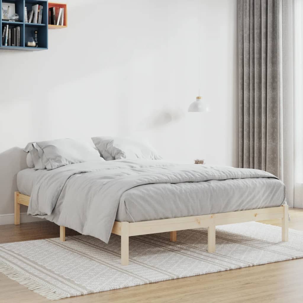 Giroletto Senza Materasso 152x203 Cm In Legno Di Pino Queen