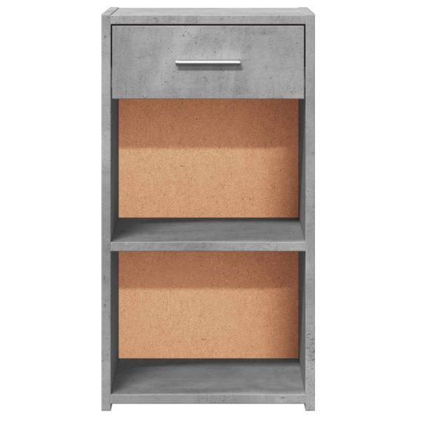 Comodini 2 Pz Grigio Cemento 35x34x65 Cm In Legno Multistrato - Image 6