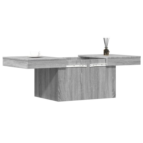 Tavolino Da Salotto Grigio Sonoma 80x55x40 Cm Legno Multistrato - Image 4