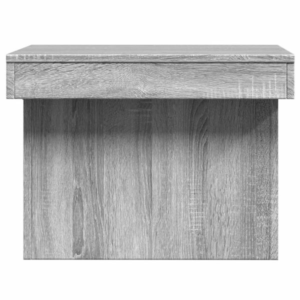 Tavolino Da Salotto Grigio Sonoma 80x55x40 Cm Legno Multistrato - Image 6