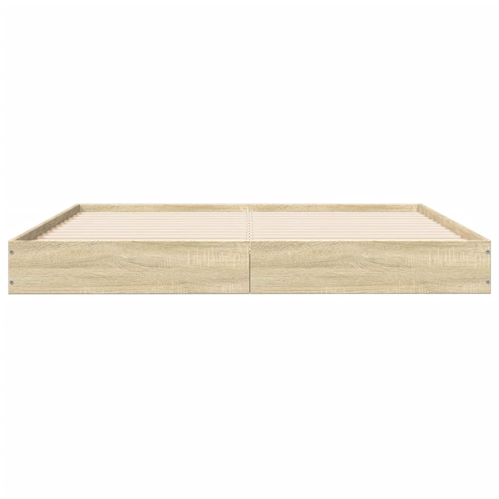 Giroletto Senza Materasso Rovere Sonoma 150x200cm In Truciolato - Image 4