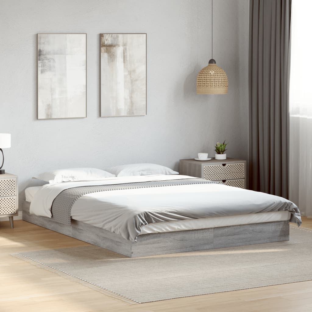 Giroletto Grigio Sonoma 120x200 Cm In Legno Multistrato