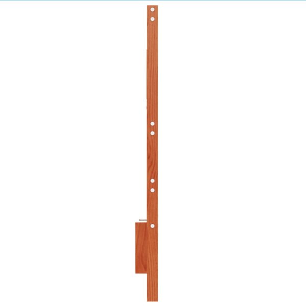 Testiera Marrone Cera 180 Cm In Legno Massello Di Pino - Image 5