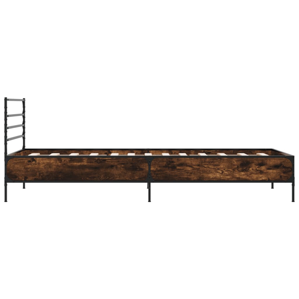 Giroletto Rovere Fumo 90x200 Cm In Legno Multistrato E Metallo - Image 5