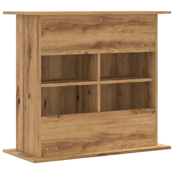 Supporto Acquario 81x36x73 Cm Multistrato Rovere Artigianale - Image 6