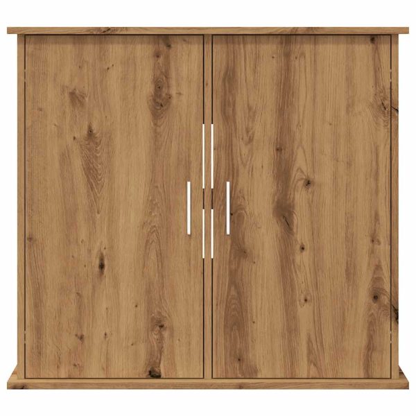 Supporto Acquario 81x36x73 Cm Multistrato Rovere Artigianale - Image 4