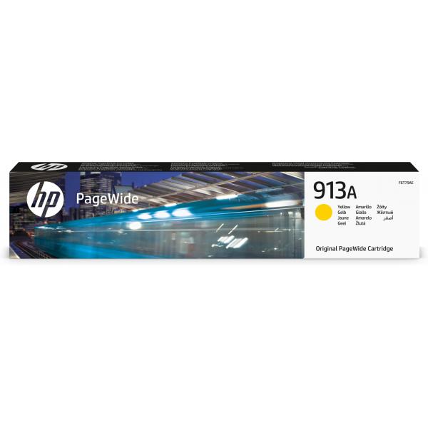 Hp Cart Ink Giallo 913a 3.000 Pag Per Pagewide Pro 477 377