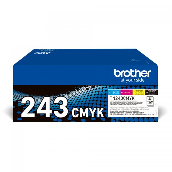 Brother Multipack Toner 1000pagine/cad Nero Ciano Magenta Giallo