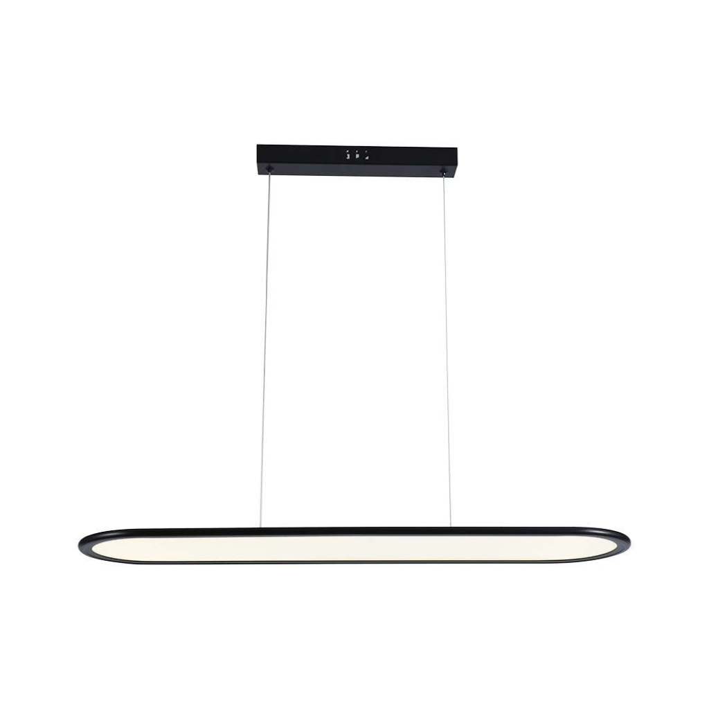 24w Led Hanging Lamp (80*104cm) 4000k Black Body