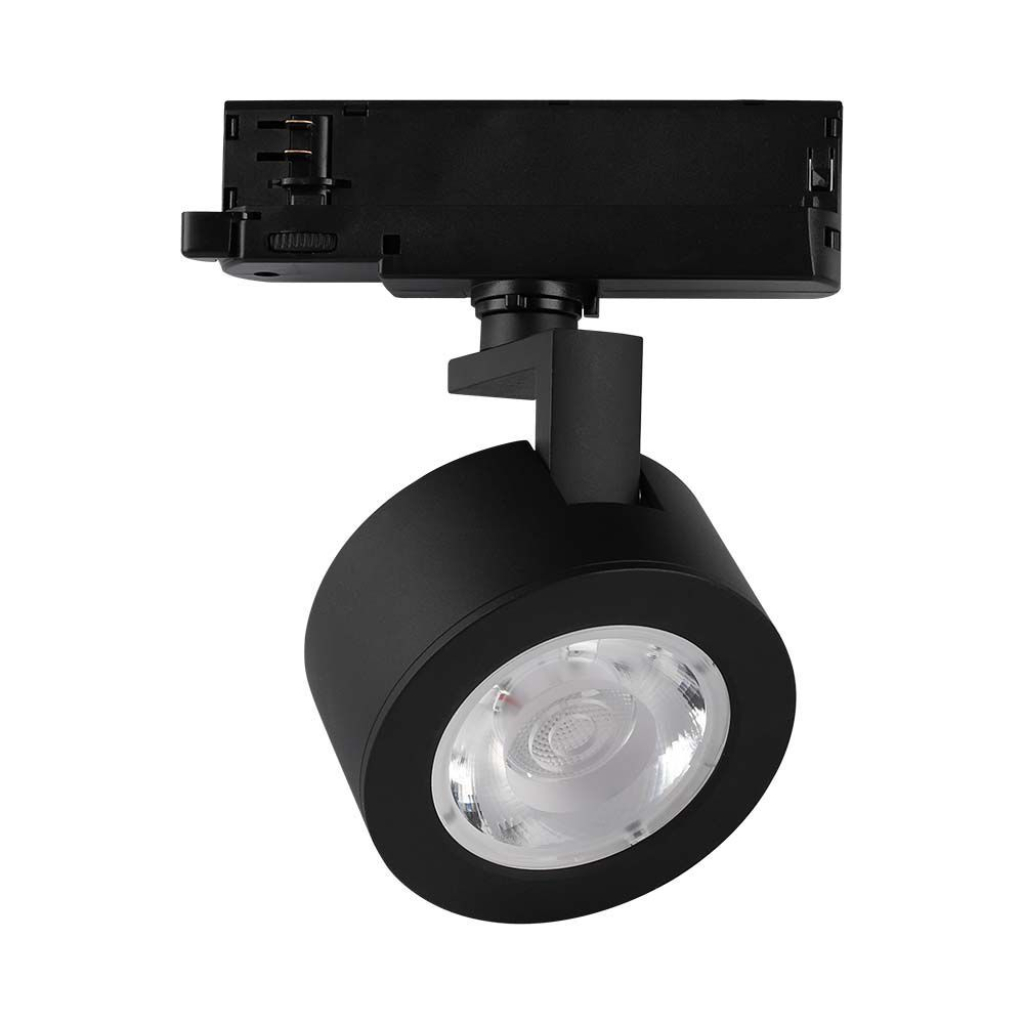 30w Led Track Light Black Body 3in1
