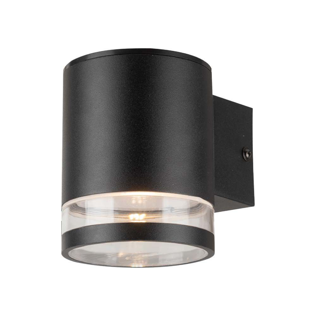 1w Led Solar Wall Lamp Smd With Microwave Sensor Ip44 3000k