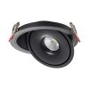 12w Led Cob Downlight 3in1 Black Body