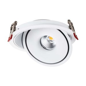 12w Led Cob Downlight 3in1 White Body