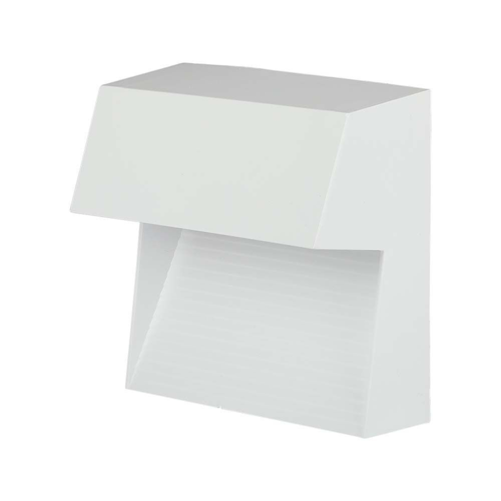 3w Led Step Light 3000k White Body