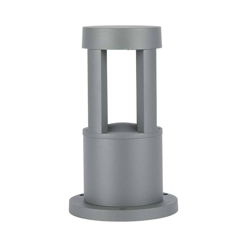 10w Led Wall Light Grey Body 25cm Height Cree Chip 5000k