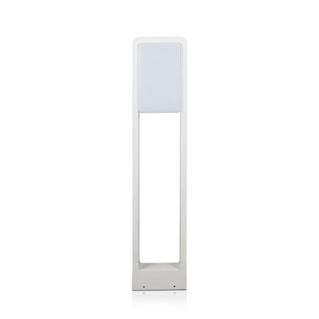 10w Led Bollard Lamp Samsung Chip White Body Ip65 6400k