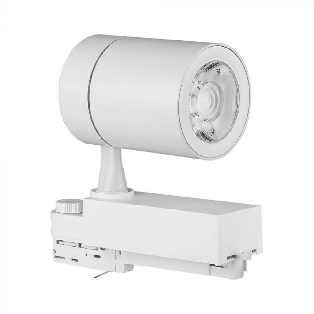 35w Led Track Light White Body 3000k