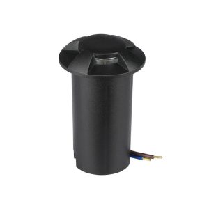 1w Led Underground Light 6500k Black