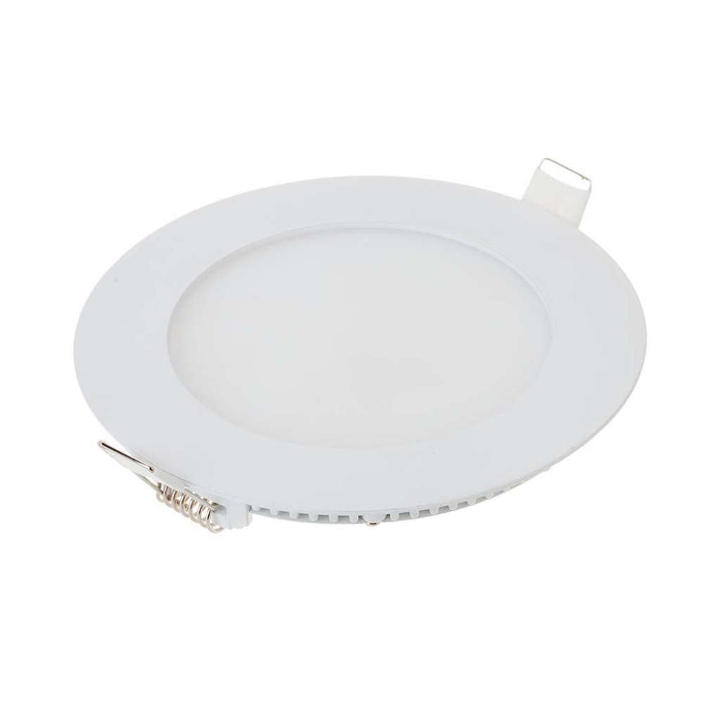 6w Led Premium Panel 6400k Round