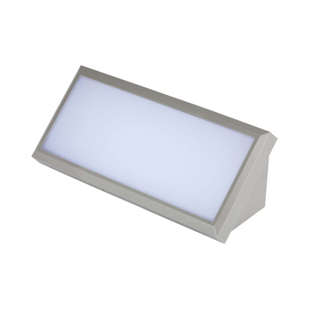 12w Led Landscape Outdoor Soft Light Medium 6500k Grey Body Ip65