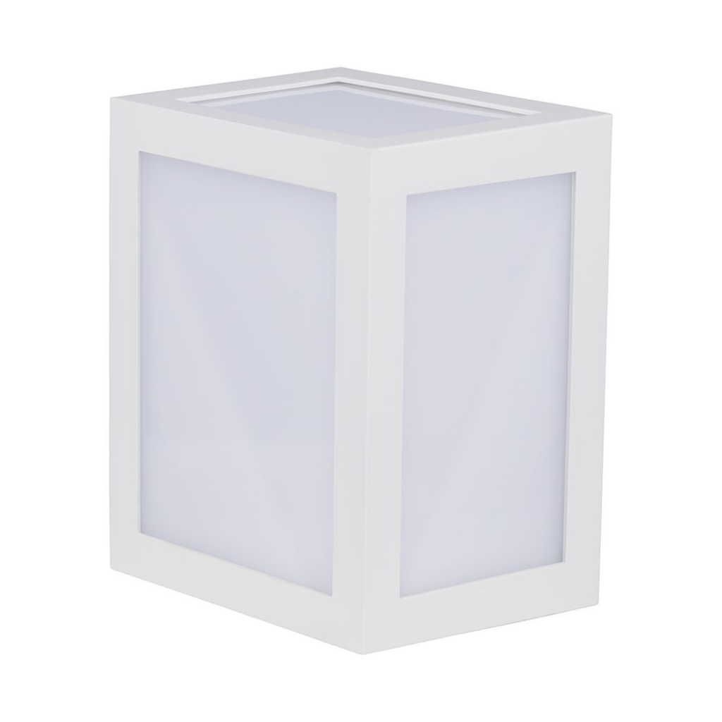 12w Led Wall Light 4200k White Body