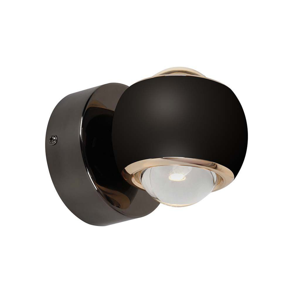 10w Led Wall Lamp Light Black Body 3000k
