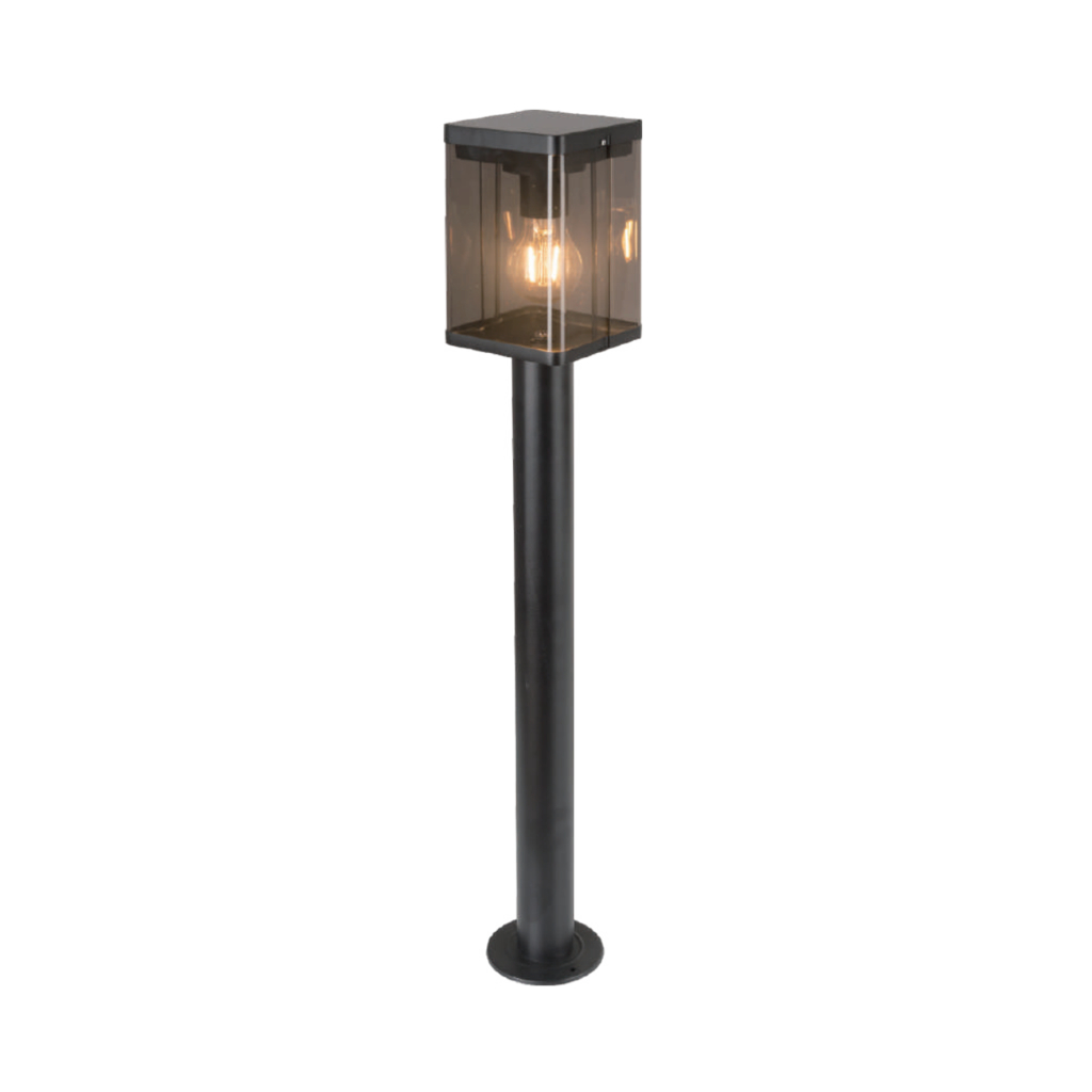 2.5w Led Sollar Bollard Lamp E27 With Microwave Sensor Ip44