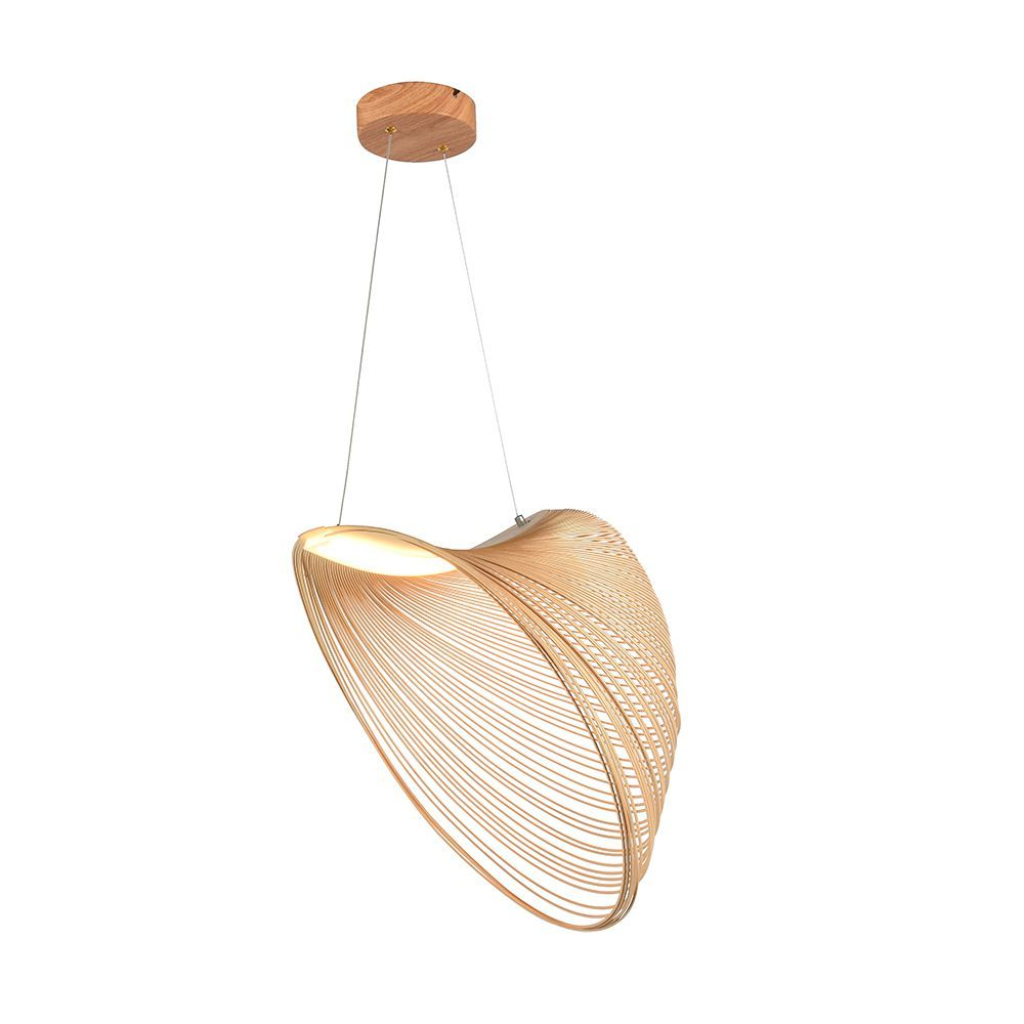 Led Designer Pendant Lampholder Wood Color Body D600