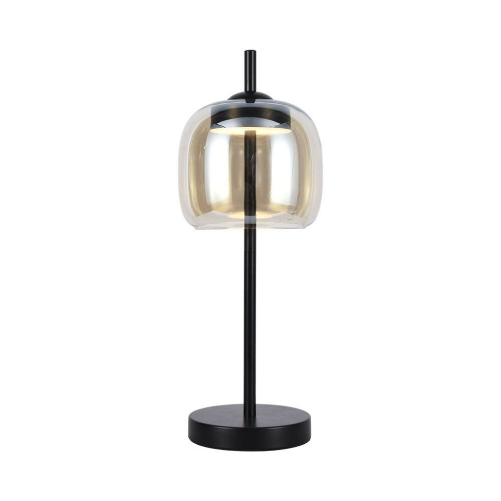 Led Designer Table Lamp Metal + Glas Body 3000k
