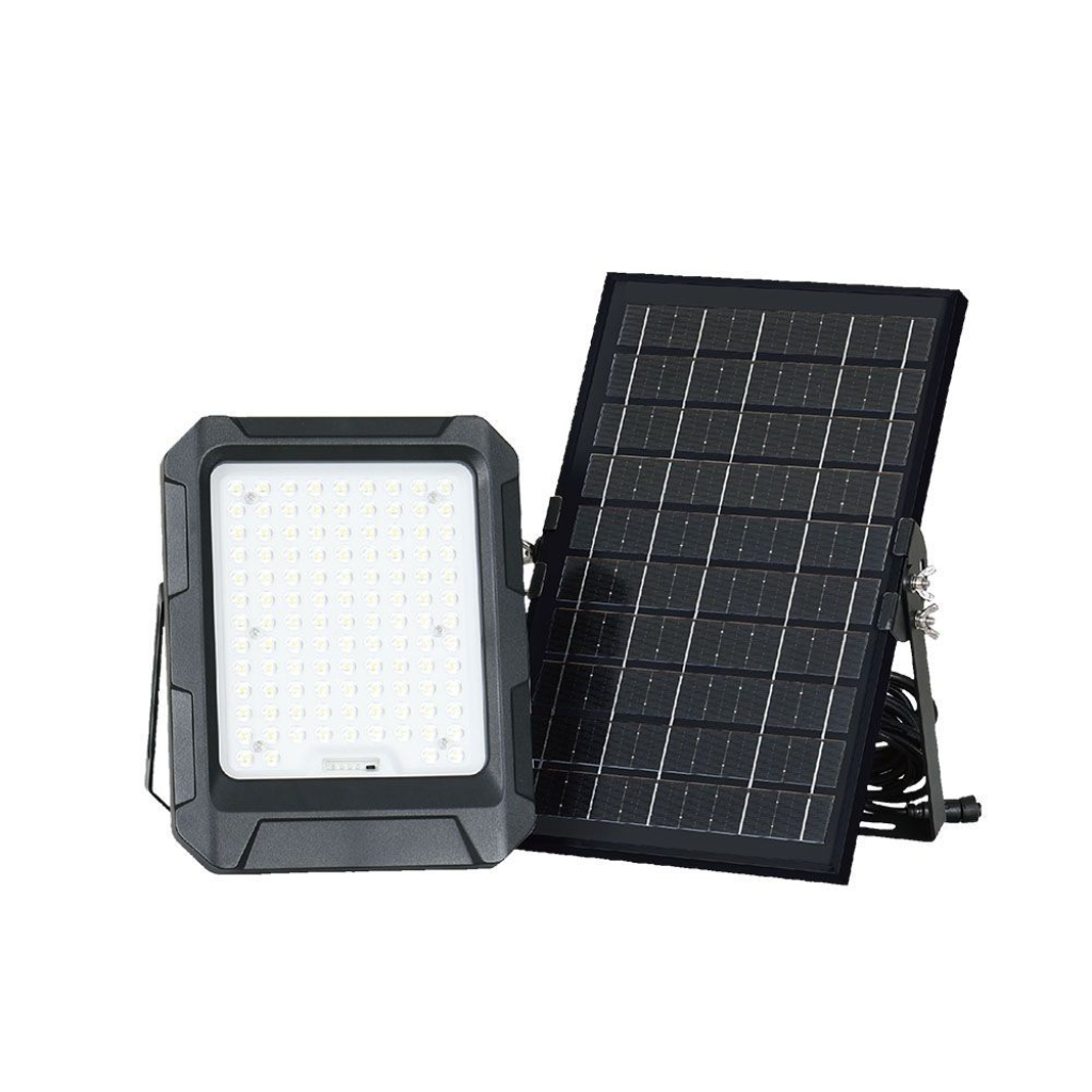 10w Led Solar Floodlight With 3.7v 8ah Battery