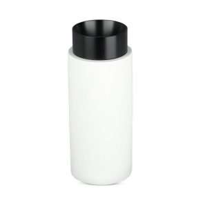 Gu10 Fitting Gypsum Metal With Gun Black Bottom