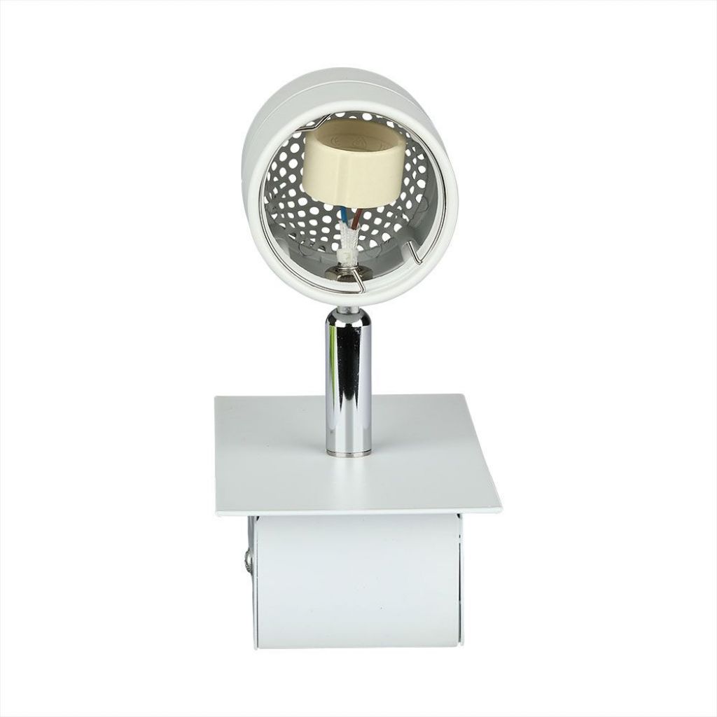 1*gu10 Surface Mount Fitting White Body