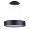 25w Led Surface Smooth Pendant Light Dimmable Black 3000k